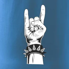 Rock ruka s náramkem