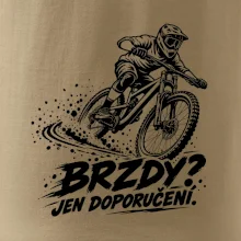 Brzdy jen doporučení - biker v zatáčce