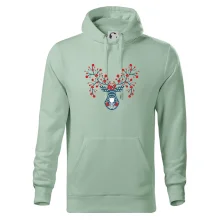 Folklor - jelen s červenými plody