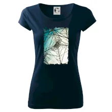 Barevné nebe - stožáry vysokého napětí