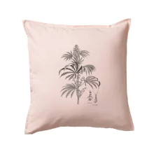 Konopí kytka černobílá