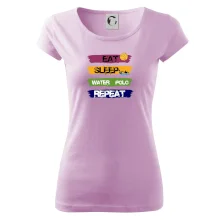 Eat sleep watter polo barevné