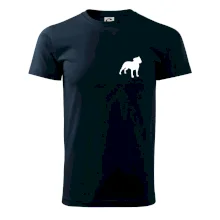 Americký stafordširský teriér  Na prsu