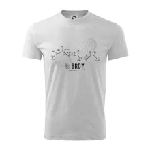 Profil kopců - Brdy