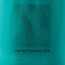 Gerlachovský štít - vrstevnice v obdélníku