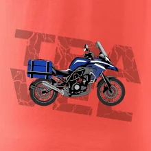 Cestovní enduro modré