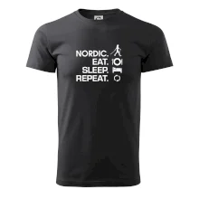 Nordic walking eat sleep