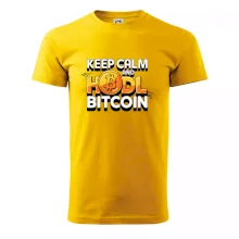 3D nápis Keep Calm and HODL Bitcoin 3D nápis Keep Calm and HODL Bitcoin