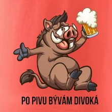 Po pivu bývám divoká