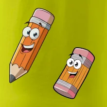 Tužka  a guma kreslená