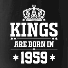 Kings are born in 1959