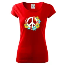 Peace symbol abstraktní