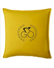 Logo cyklisty a řetěz