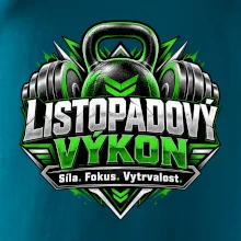 Listopadový výkon kettlebell a zelené činky