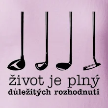 Golf - důležitá rozhodnutí