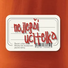 Nejlepší učitelka sešit