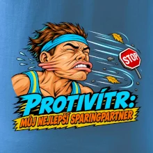 Běžecký protivítr můj sparingpartner
