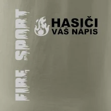 Hasiči REFLEXNÍ (oheň, Firesport, název sboru - vlastní nápis)