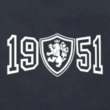 Narozeninový motiv - znak - 1951