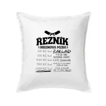 Hodinová mzda řezník