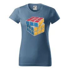 Rubikova kostka kreslená