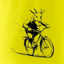 Drsný kozel na kole