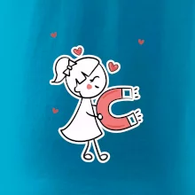 Párový motiv - panáček a magnet