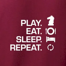 Eat sleep play - šachy