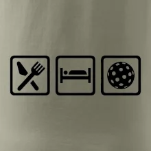 Eat sleep florbal v řadě