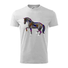 Kůň geometrie barevný