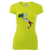 Mapy - názvy měst - Italie