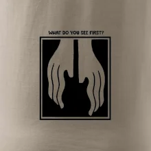 What do you see first? Kytara - Ruce What do you see first? Kytara - Ruce