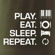 Play eat sleep piano