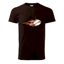 Ohnivý ragbyový míč