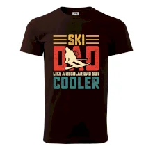 Ski dad like a regular dad but cooler