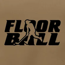 Floorball nápis rovný