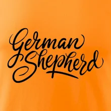 German shepherd - nápis okrasny - nápis okrasný