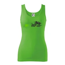 Kombajnista zelená a žlutá