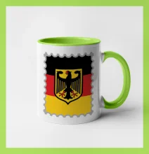 Německá známka - vlajka