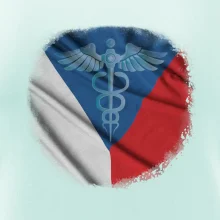 Hrdinové zdravotnictví - Česká vlajka (Pecka design)