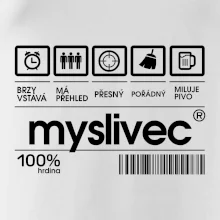Čárový kód myslivec Čárový kód myslivec