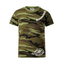 Running nápis šikmo