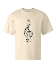 Houslový klíč z not