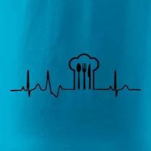 EKG kuchař čepice a příbory