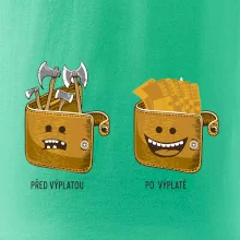 Před výplatou po výplatě  (Pecka design)
