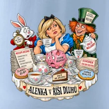 Alenka v říši dluhů čajový dýchánek státního rozpočtu