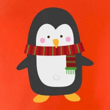 Tučňák se šálou