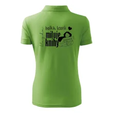 Černobílá holka, která miluje knihy - Vaše jméno