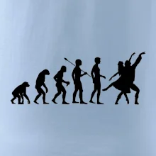 Evoluce tanec - tančící dvojice