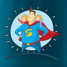 Táta superman - holka a holka